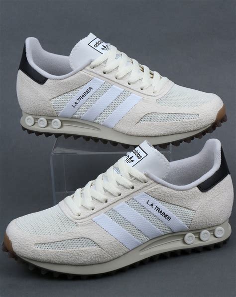 adidas la trainer wit|Adidas la trainers men white.